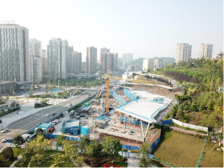 自貢市全新城市廣場(chǎng)即將亮相