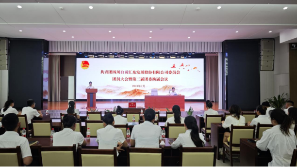 共青團(tuán)四川自貢匯東發(fā)展股份有限公司委員會圓滿完成第二屆團(tuán)委換屆工作